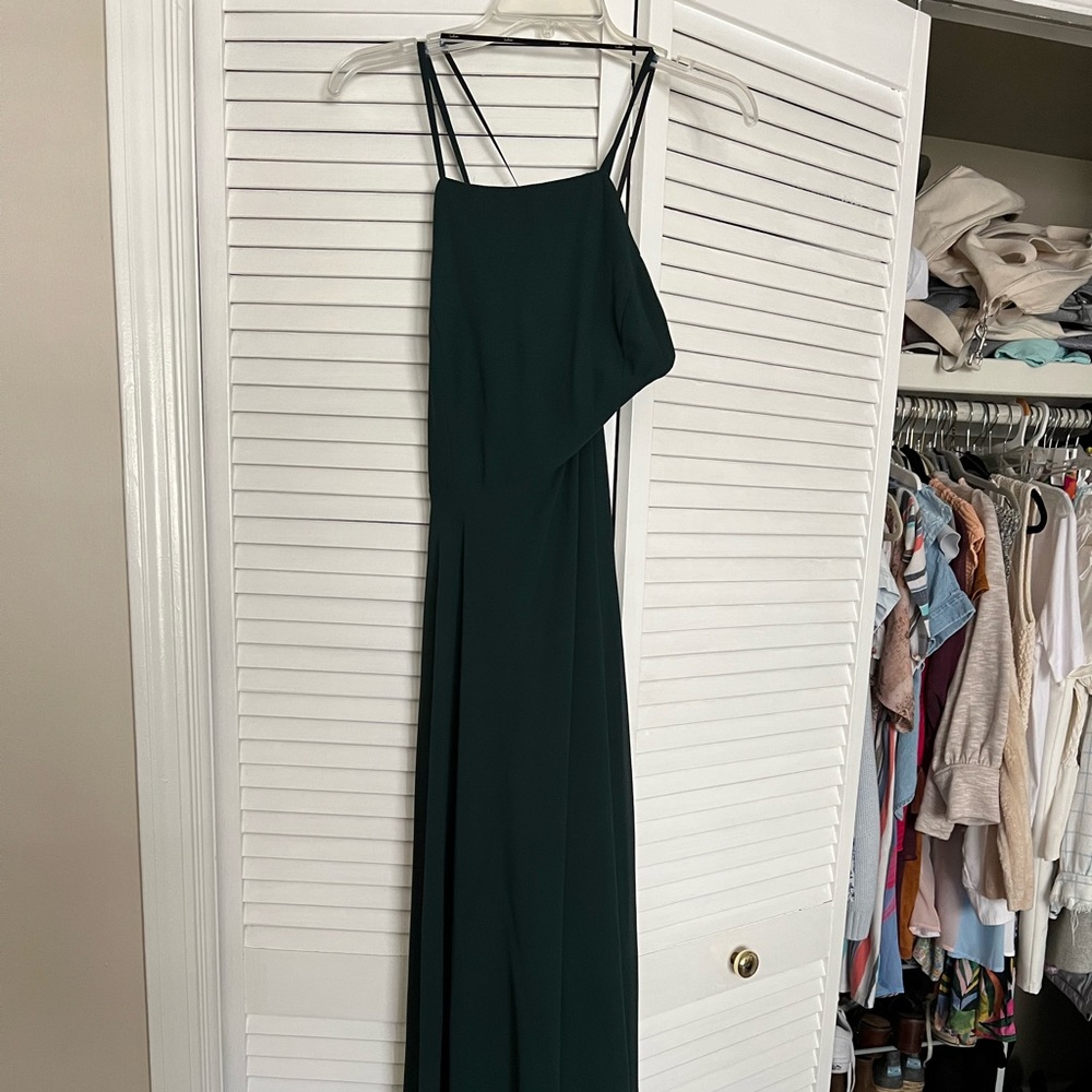 Dark green bridesmaid/formal dress